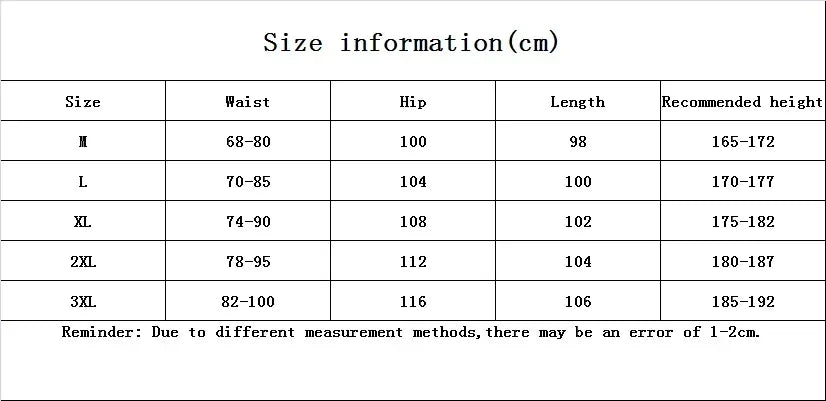 Men’s Casual Jogger Pants Lightweight Streetwear