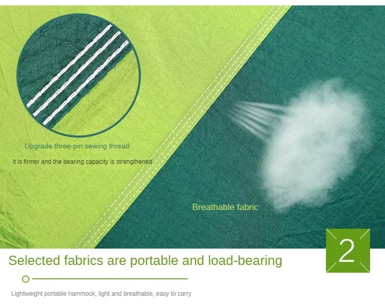 Ultralight Hammock 2 People Full Hanging Hammocks 300x200 Portable for Camping Outdoor Travel Tourist Garden Beach Large Hammock