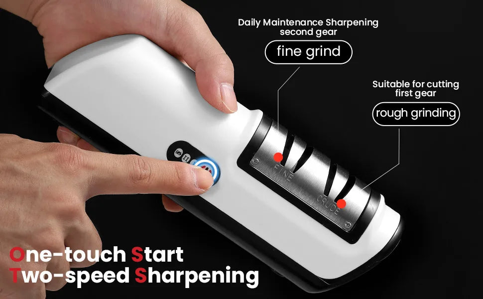 4-Gear Electric Knife Sharpener Professional Automatic