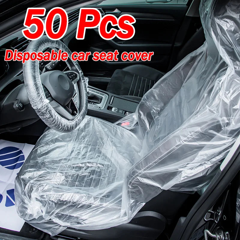 Disposable Waterproof Car Seat Covers – 50/100pcs