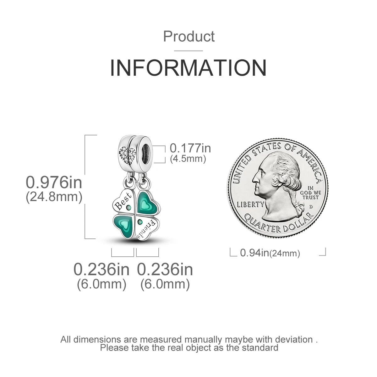 925 Sterling Silver Colorful Koi Pendant Beads Lucky Charm for DIY Bracelets