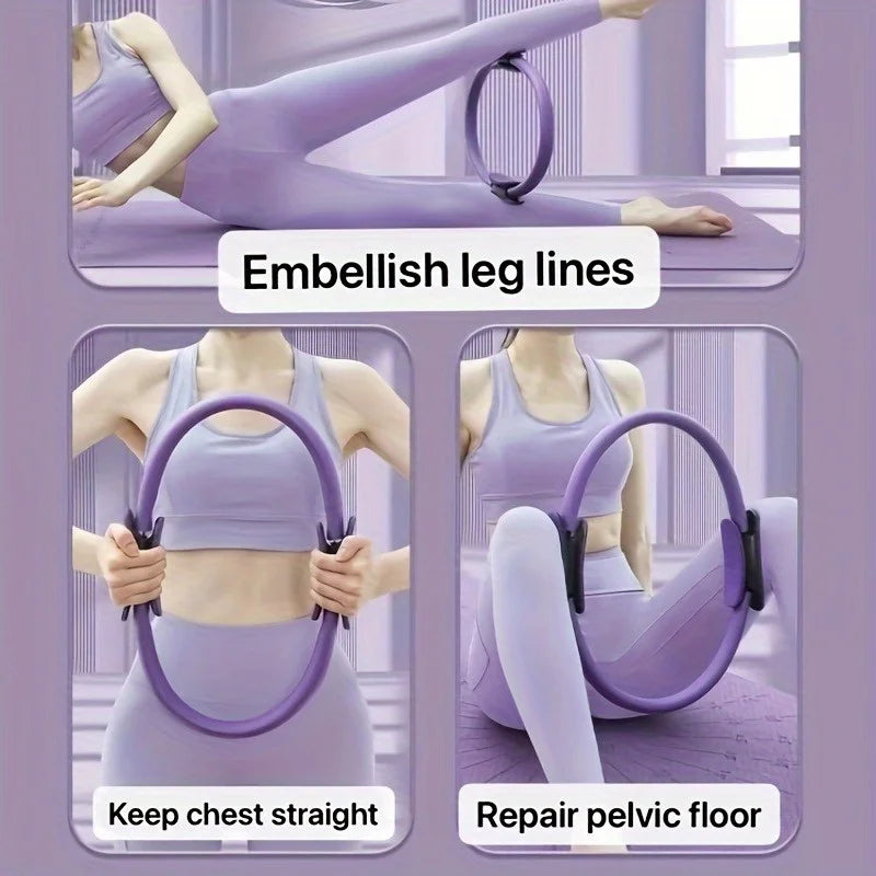 Monochrome Fitness Ring – Yoga & Pilates Resistance Circle