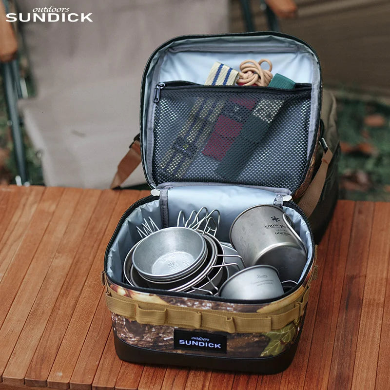 Camping Insulated Bowl & Cup Storage Bag – Outdoor Carry