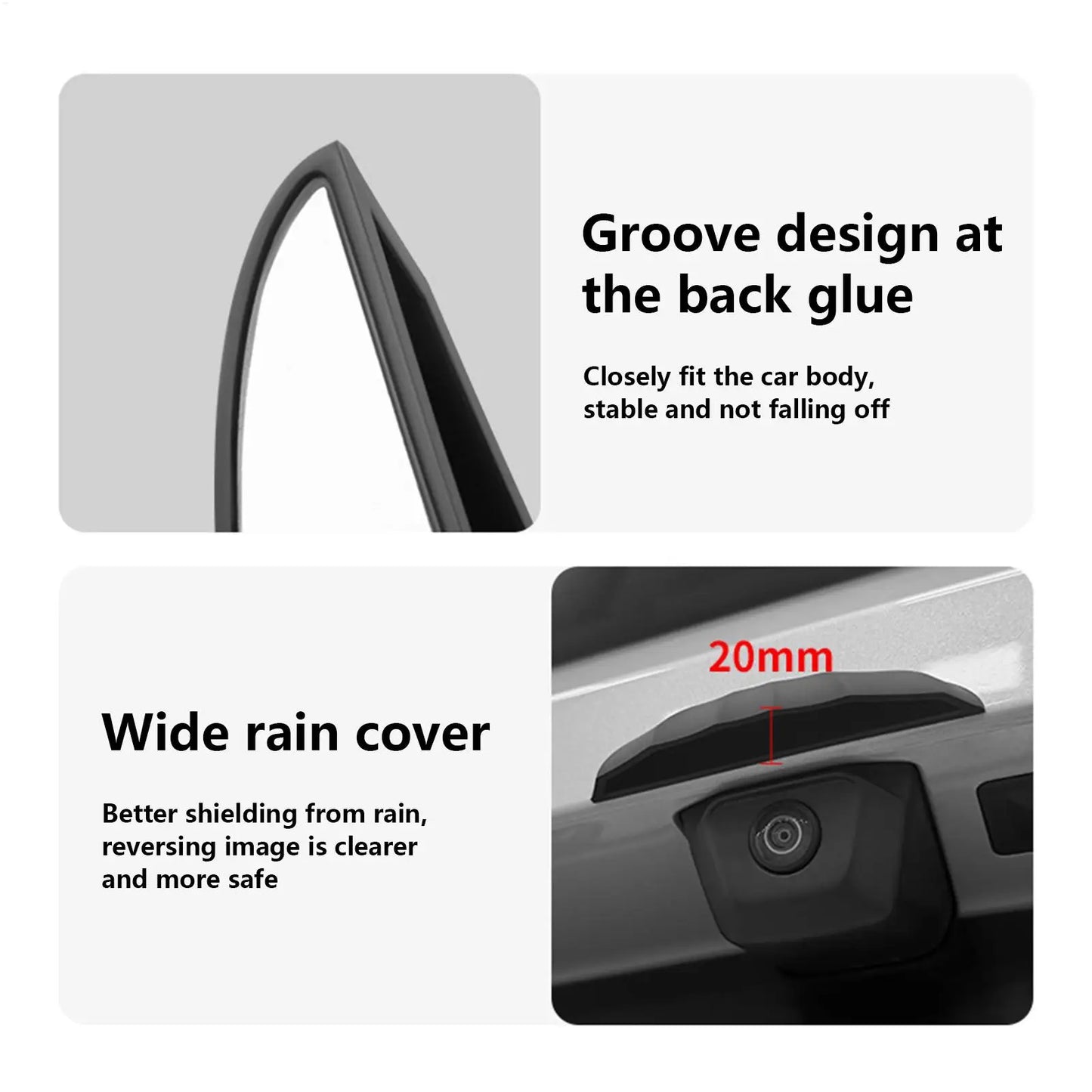 Car Rear Camera Rain Cover Waterproof Protection Shield
