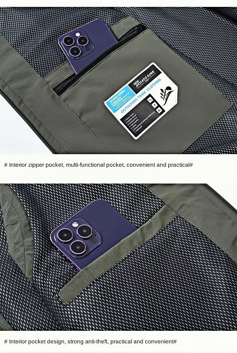 Men’s Winter Fleece Vest – Casual Warm Sleeveless Jacket