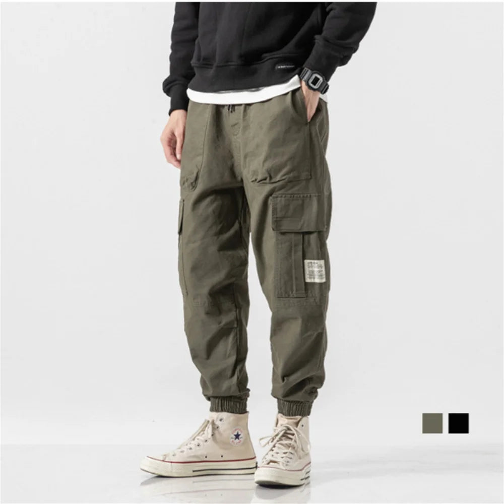 Men’s Cargo Pants – Hip Hop Streetwear Harajuku Joggers