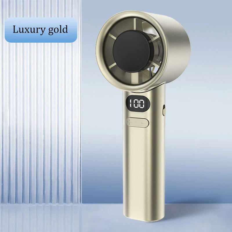 3000mAh Handheld Mini Fan USB Rechargeable Portable