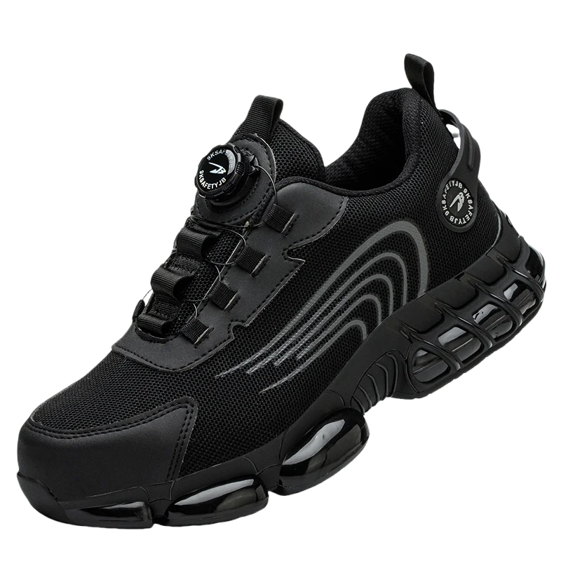 Men’s Steel Toe Safety Sneakers Anti-Smash Work Shoes