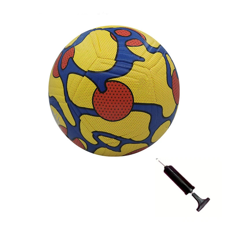 Soccer Ball, Football Training Ball, Size Indoor Football Match Ball, Outdoor Football With Pump