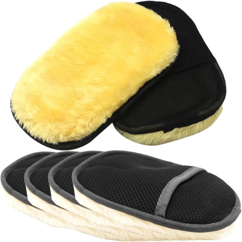 Soft Car Wash Cleaning Glove Automotive Care Towel