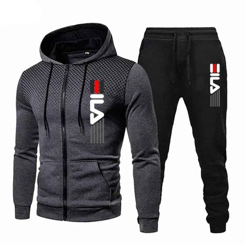 Men's 2-Piece Sportswear Set – Hoodie & Joggers
