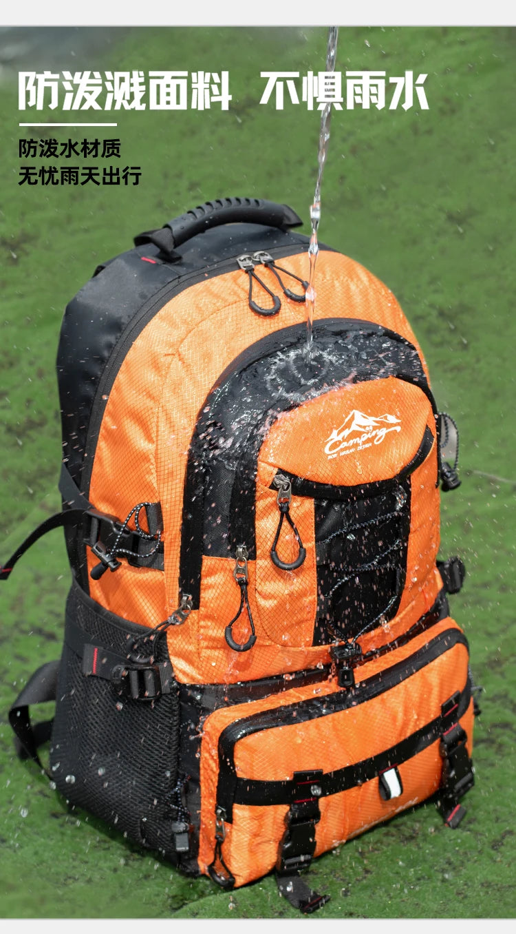 Travel backpack 40L waterproof lightweight outdoor hiking, men's and women's camping backpack
