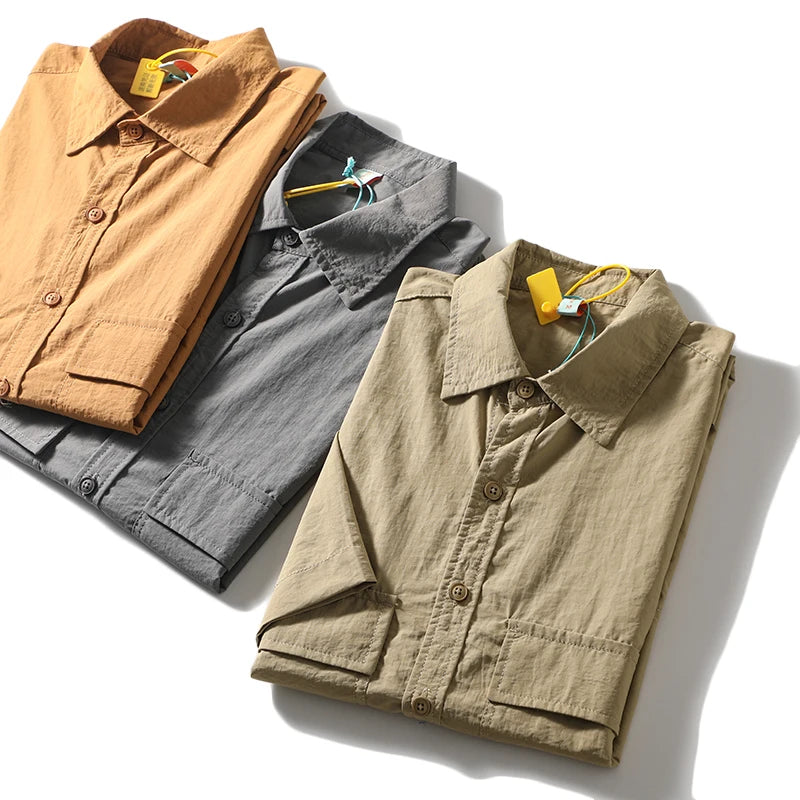 Men’s Cargo Short Sleeve Shirt