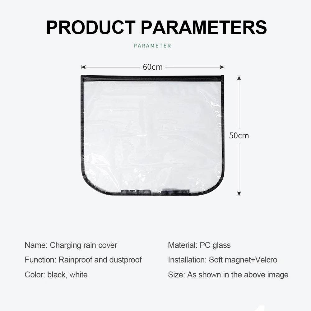 EV Charging Port Rainproof Cover Dust & Waterproof