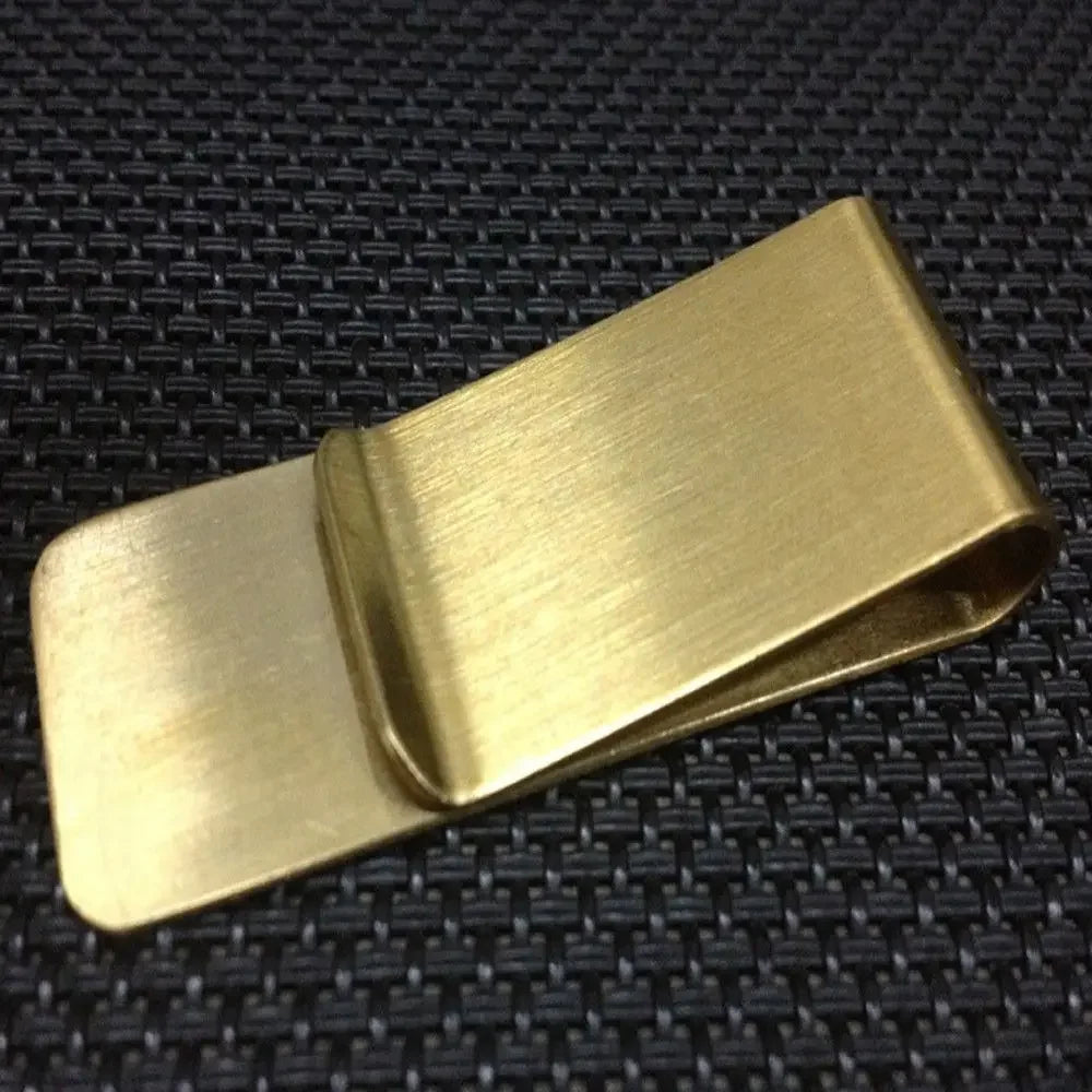 Stainless Steel Slim Pocket Credit Card & Money Clip