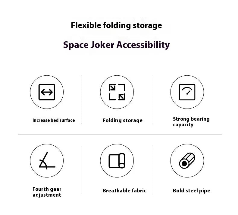 GIANXI Portable Rollaway Recliner Bed for Camping