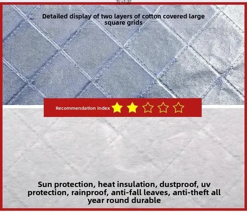 Waterproof Car Cover All-Season Windshield & Snow Protection