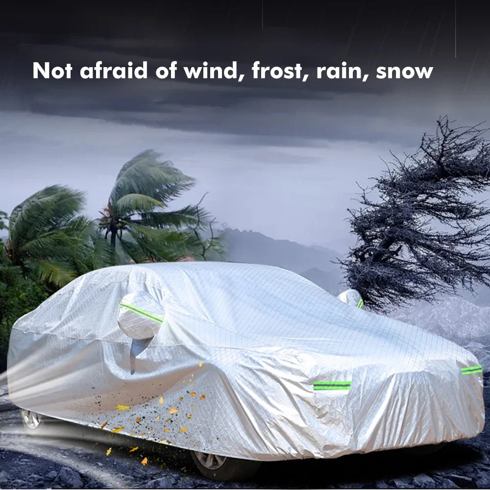Universal Car Snow & Dust Cover Outdoor Protection