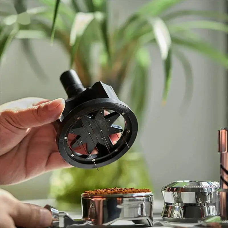 Adjustable Espresso Coffee Distributor Tamper 51/54/58mm