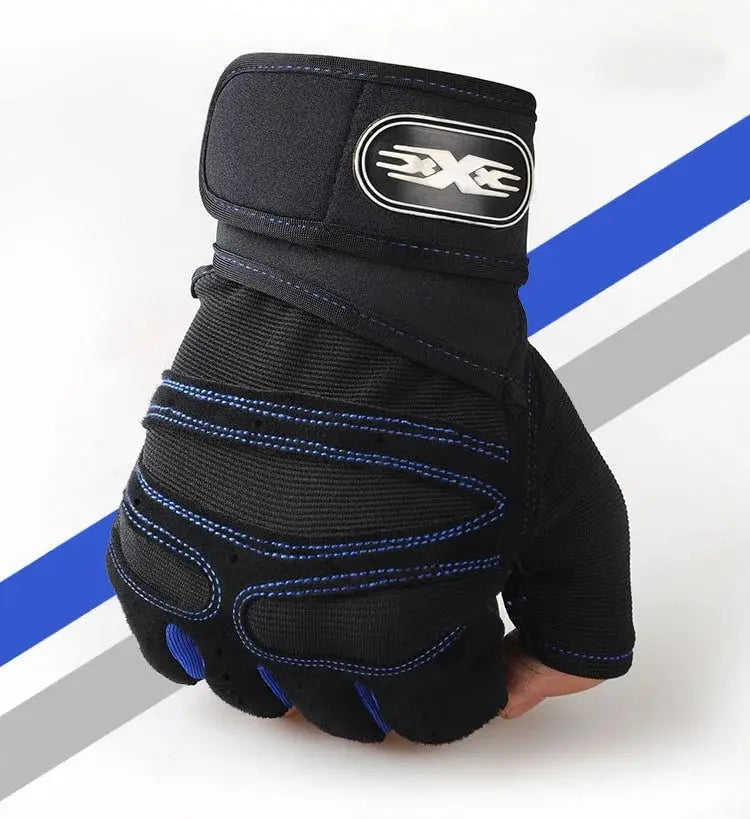 Men's Unisex Fitness & Weightlifting Gloves with Wrist Support