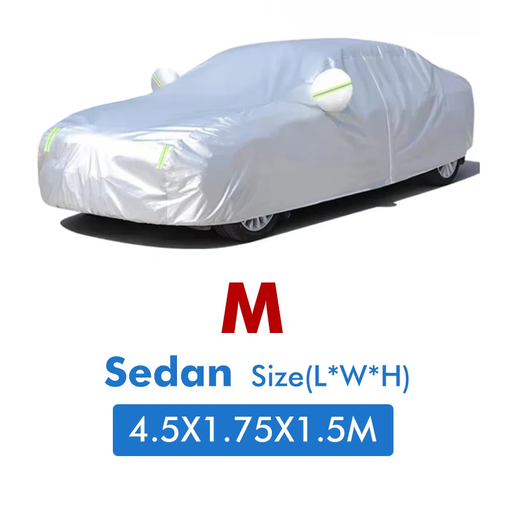 Universal Car Snow & Dust Cover Outdoor Protection