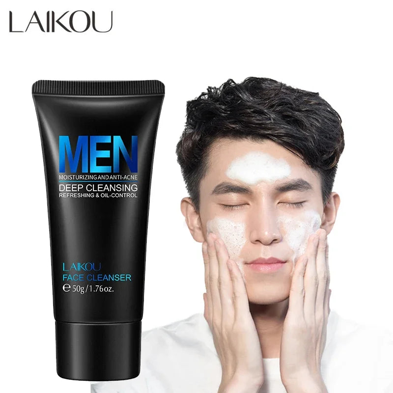 Men’s Deep Clean Foaming Facial Cleanser