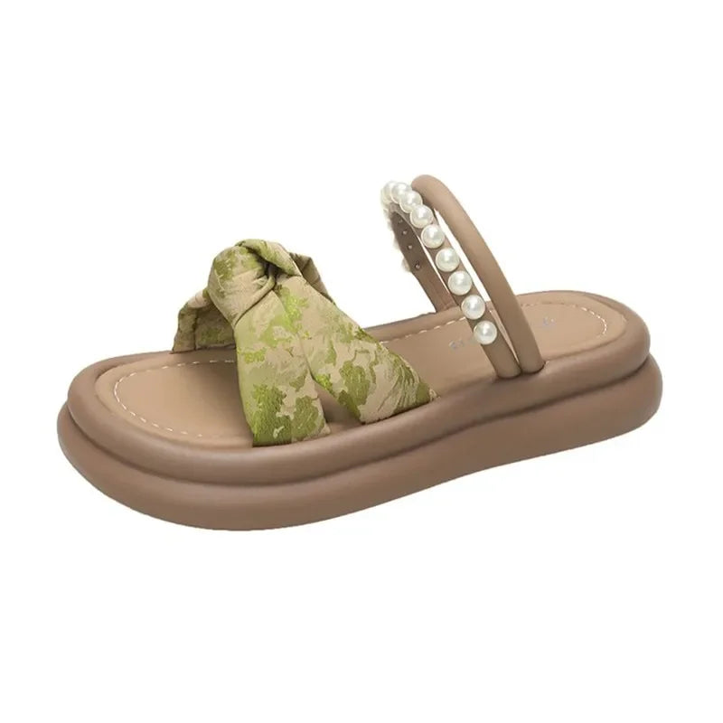 Women’s Designer Summer Slippers – Platform Slides