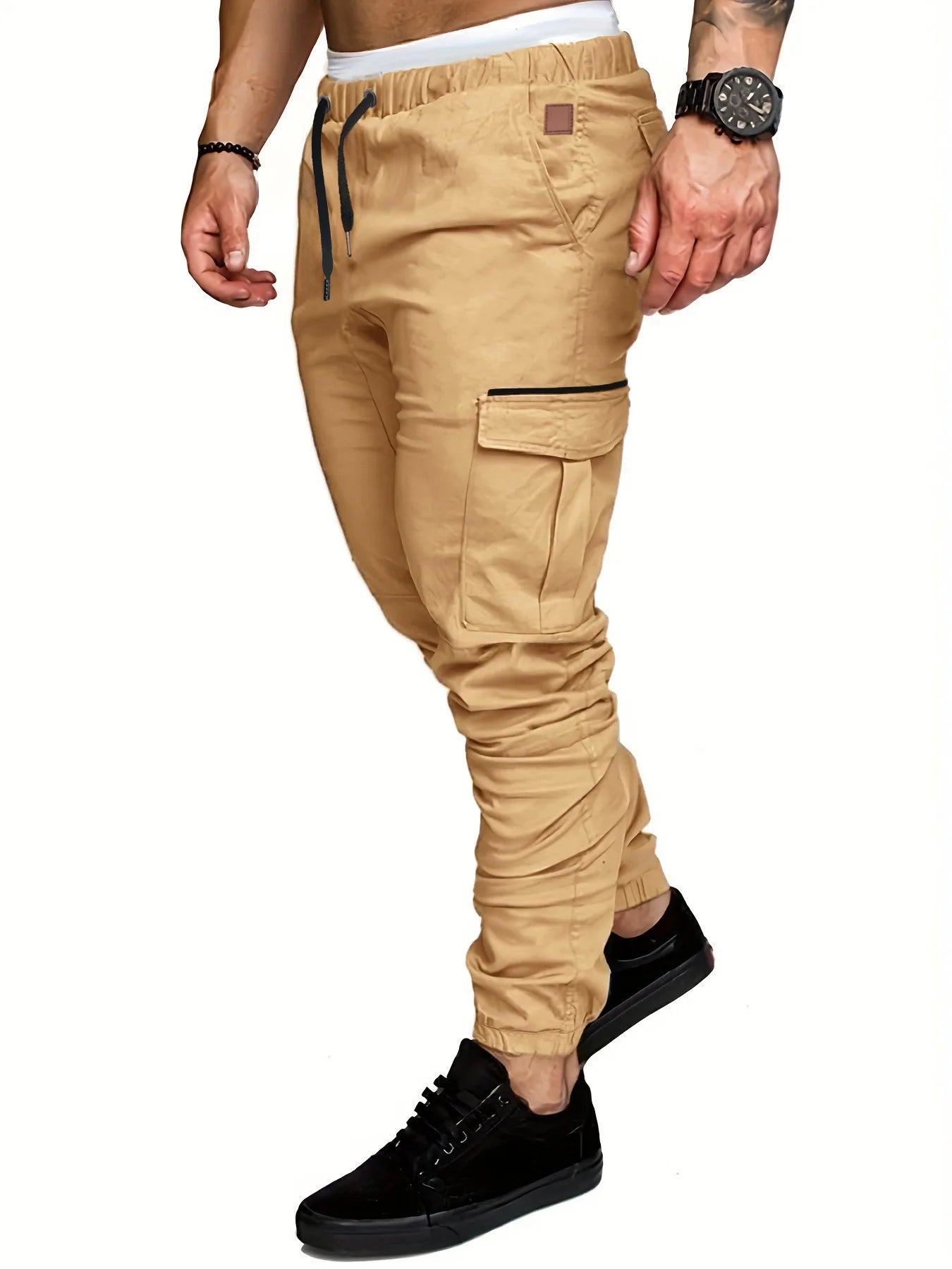 Men’s Tactical Multi-Pocket Cargo Pants Autumn