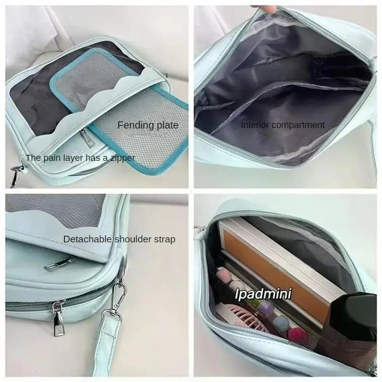 Japanese Harajuku Transparent Ita Bag for Girls
