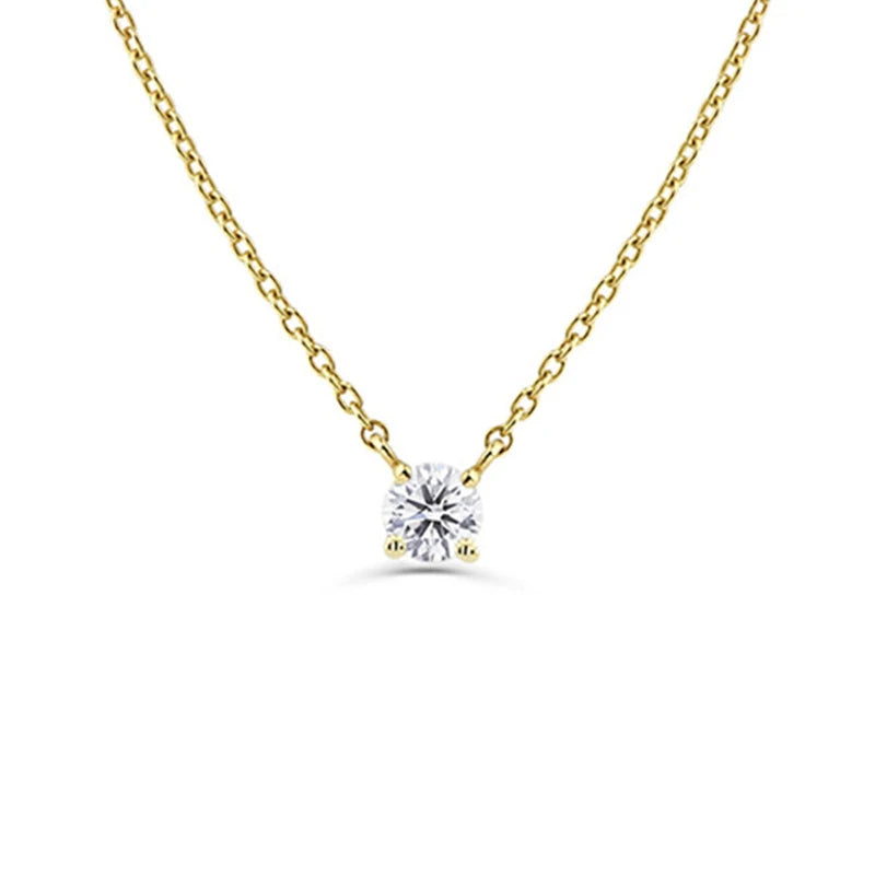 Canner 925 Silver Zircon Pendant Necklace Women’s Jewelry