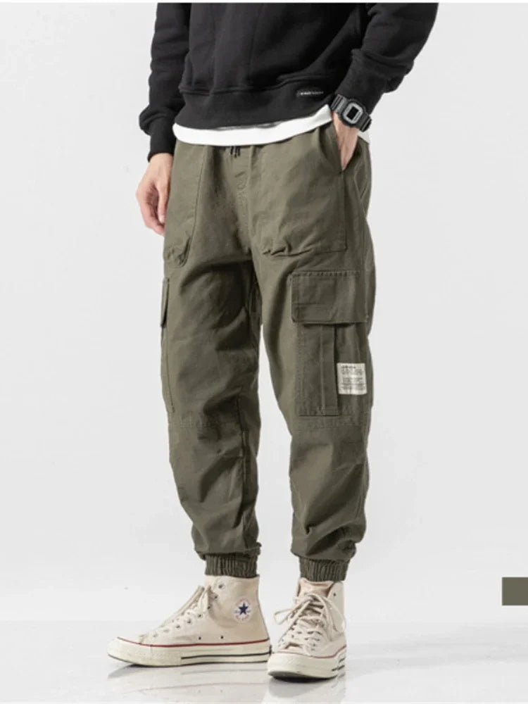 Men’s Cargo Pants – Hip Hop Streetwear Harajuku Joggers