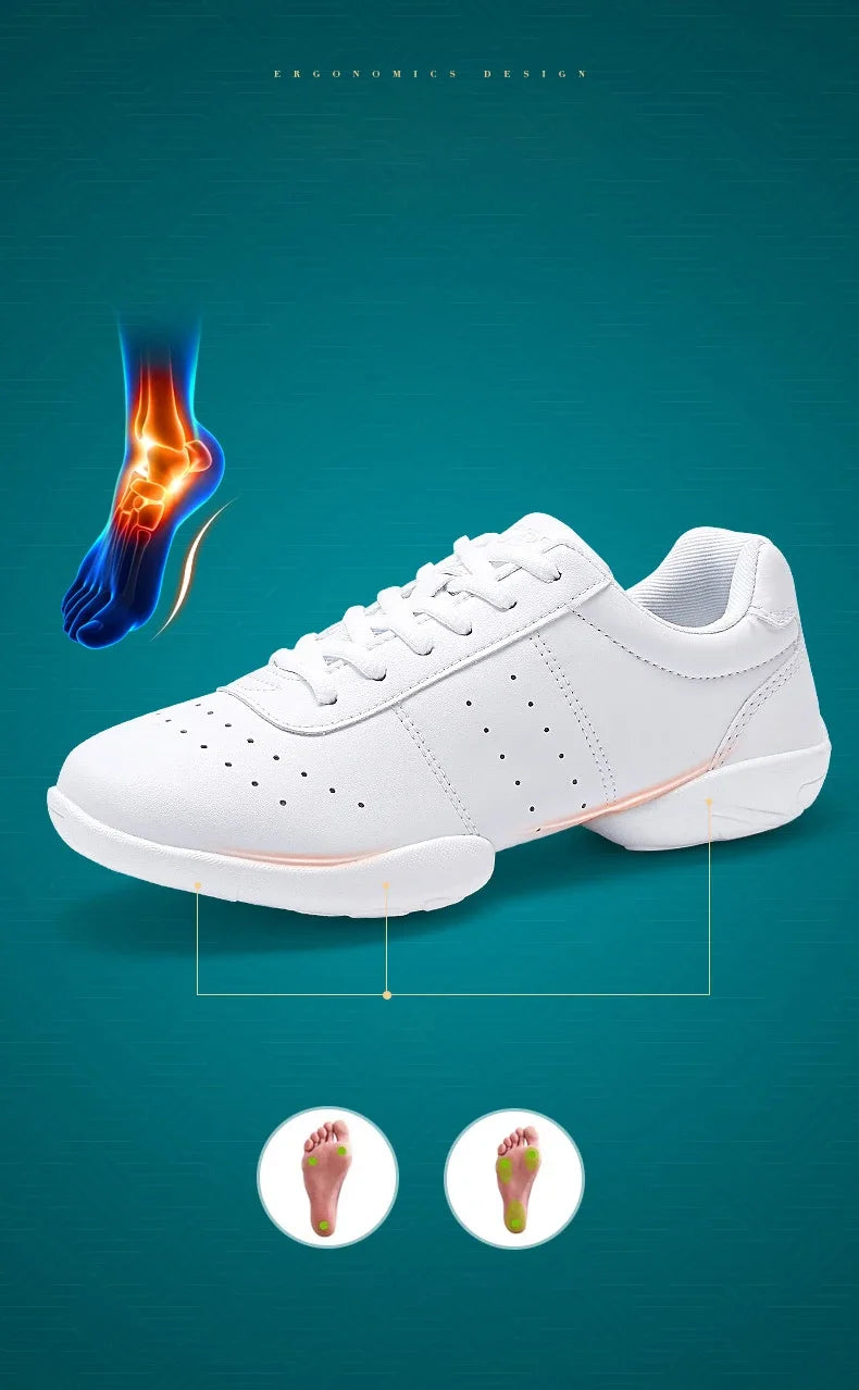 Women’s Jazz Dance Sneakers – Lightweight Fitness Shoes