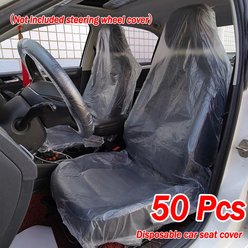 Disposable Waterproof Car Seat Covers – 50/100pcs