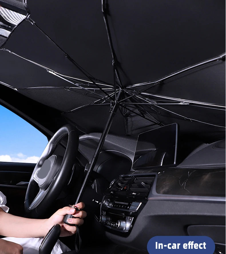Car Sunshade Umbrella Windshield UV & Heat Protector