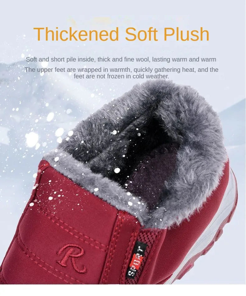 Women's Shoes Autumn Winter Casual Cotton Chunky