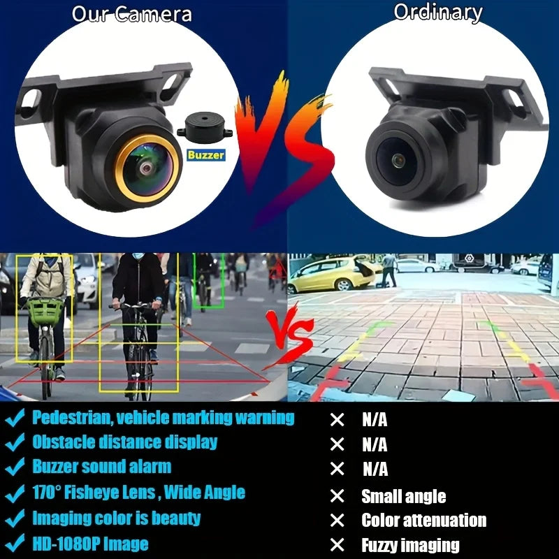 1080P AI Smart Car Camera with Parking Assist