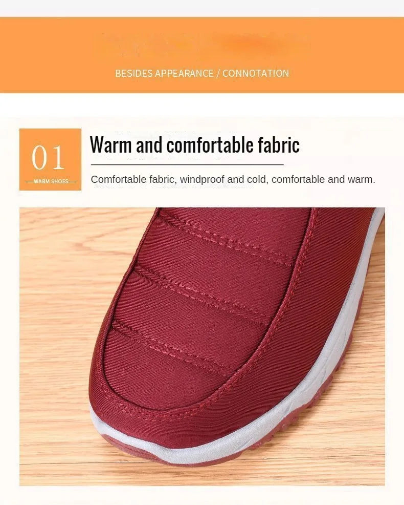 Women's Shoes Autumn Winter Casual Cotton Chunky