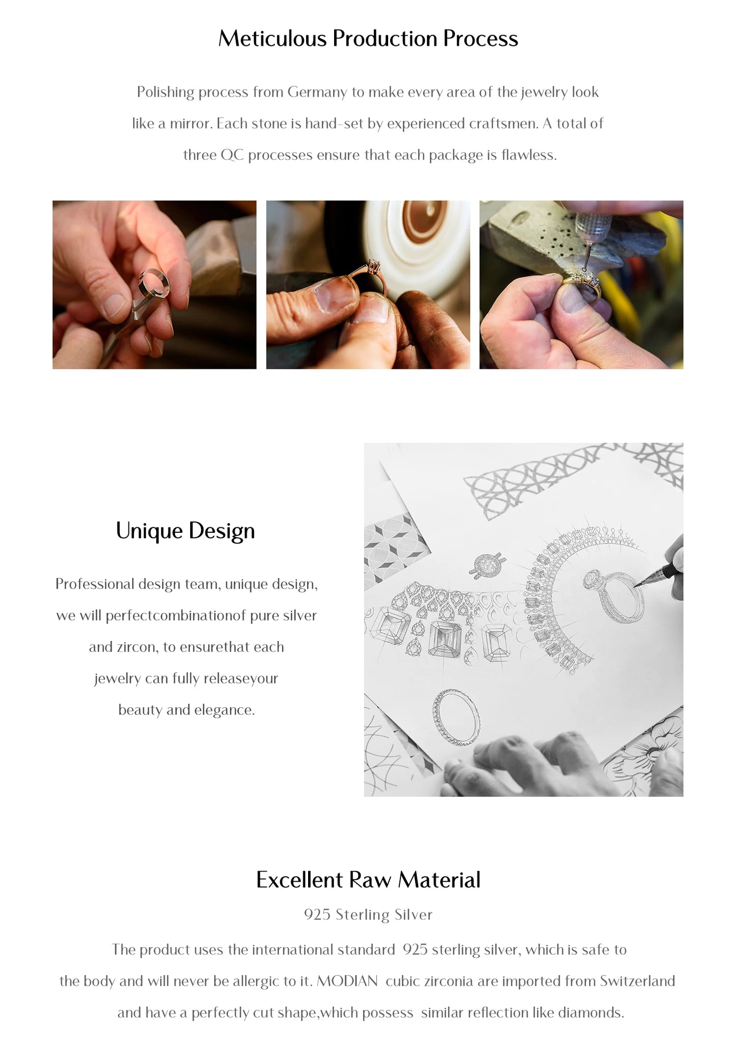 Moissanite Eternity Ring – 925 Sterling Silver Band