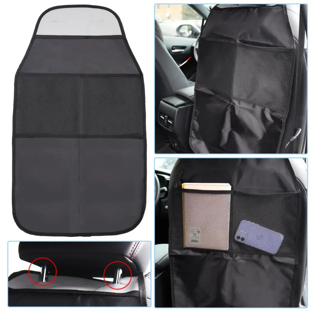 Caer Kids Car Seat Back Protector with Organizer Universal