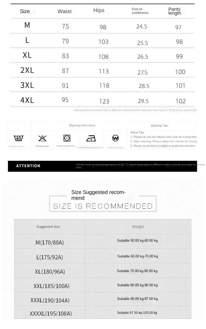 Men’s Slim-Fit Blue Casual Pants with Contrast Ribbon