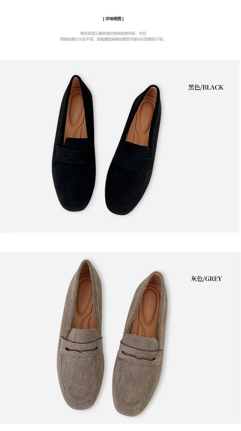 New Women Flat Loafers Casual Spring Autumn Shoes