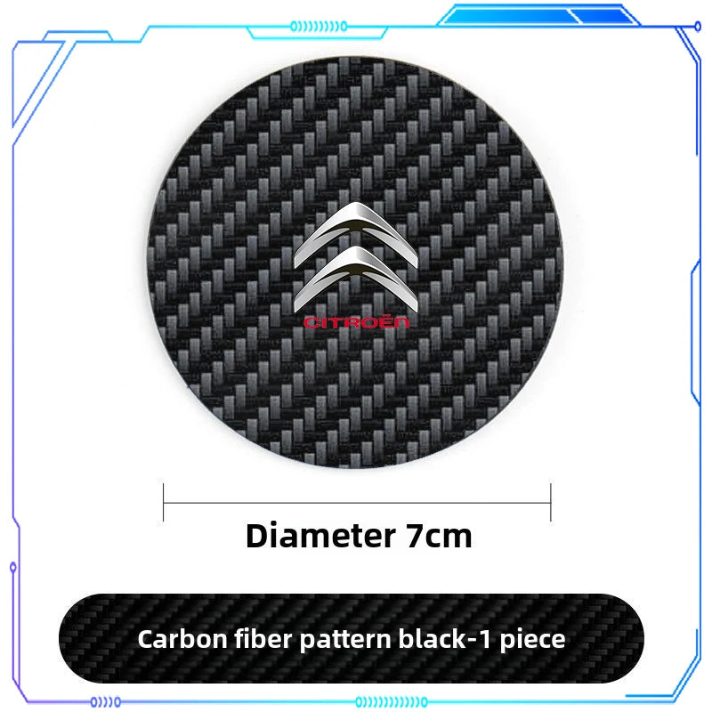 Car Cup Holder Mat Non-Slip Bottle Pad for Citroën