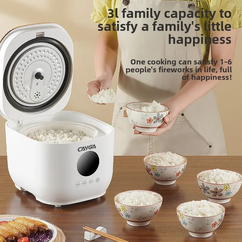 3L Smart Electric Rice Cooker Multi-Purpose Digital