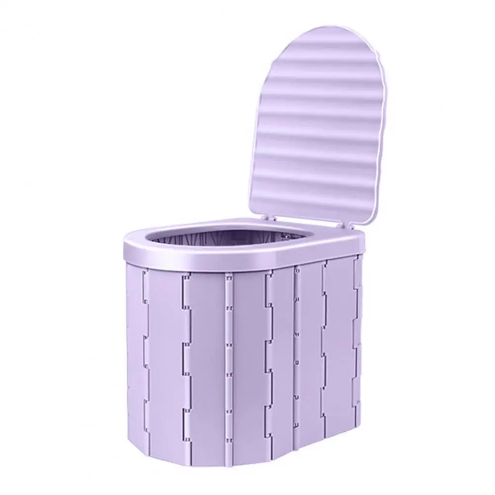 Portable Folding Camping Toilet – Wide Seat & High Load