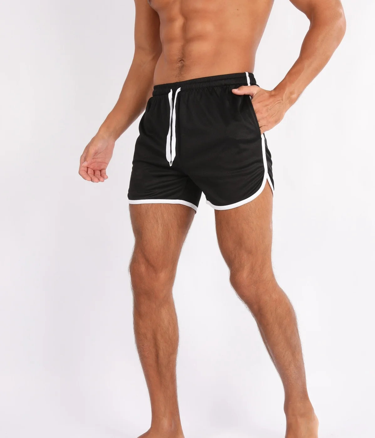 Men’s Casual Sport Running Shorts with Pockets