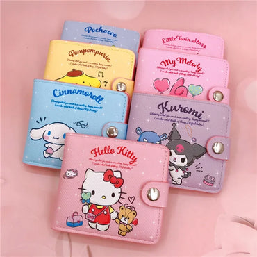 Kawaii Sanrio Coin Purse & Card Holder Wallet