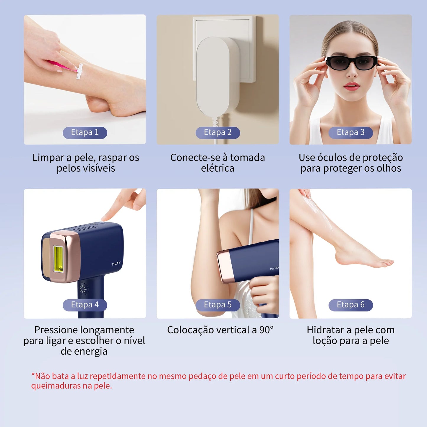 Laser Hair Removal Device – IPL ICE Cooling Epilator