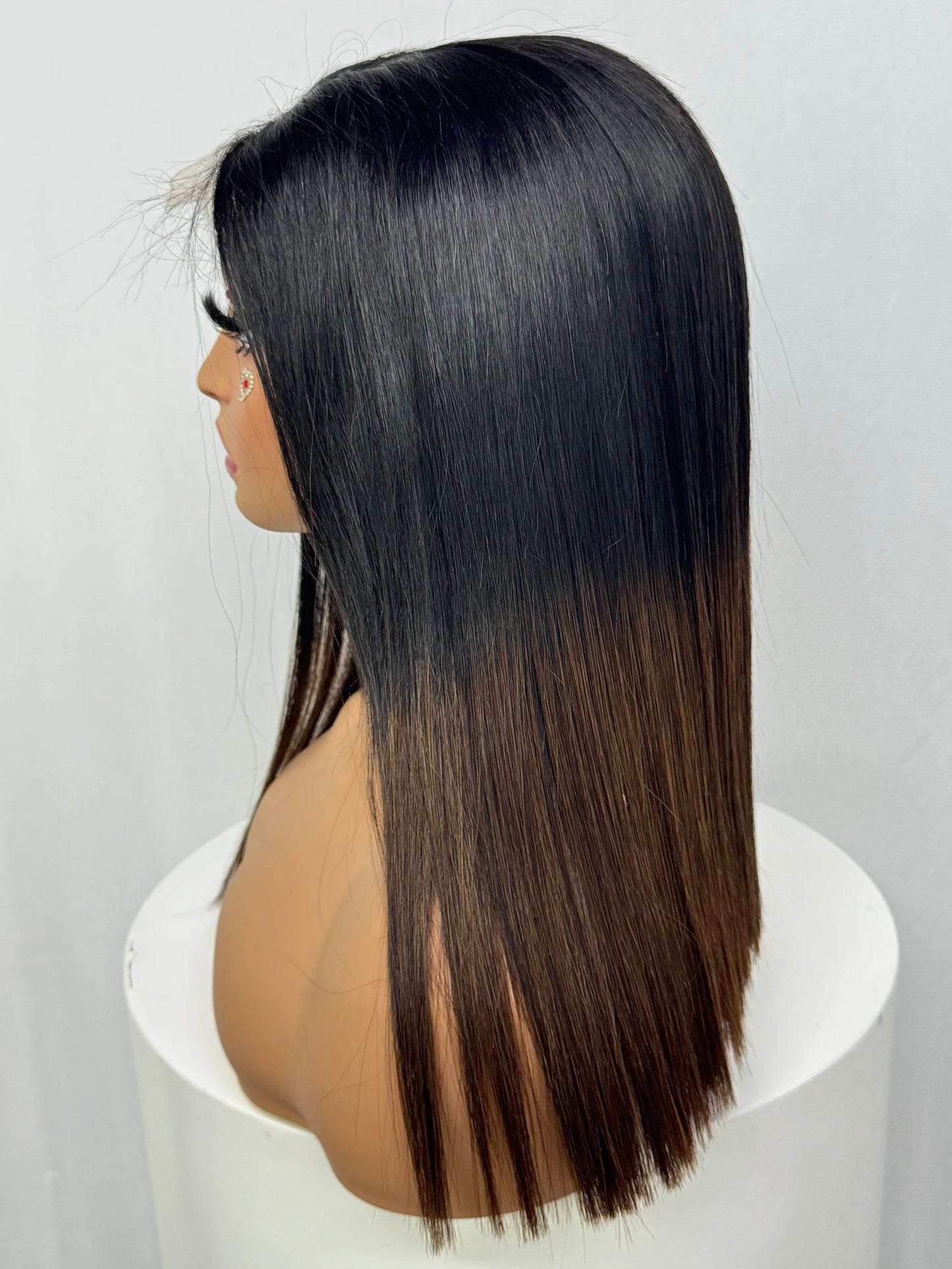 Raw Vietnamese Bone Straight HD Lace Wig – 12-30 Inch