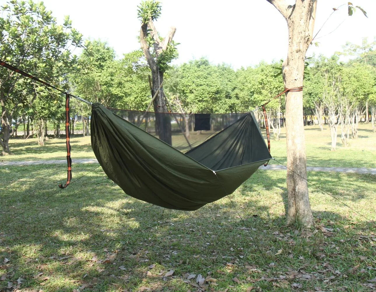 Camping Hammock Storage Bag with Mosquito Net