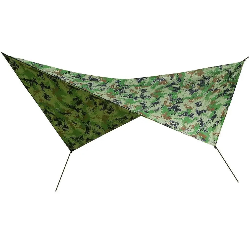 2 Person Camping Hammock with Mosquito Net Outdoor Garden Furniture Bed Strong Parachute Fabric Portable Hanging Sleep Swing
